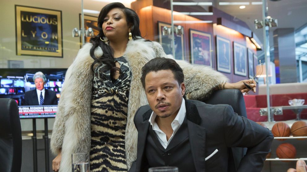 PHOTO: Cookie Lyon, played by actress Taraji P. Henson visits Lucious Lyon, played by Terrence Howard,  in the premiere episode of the television show EMPIRE. 