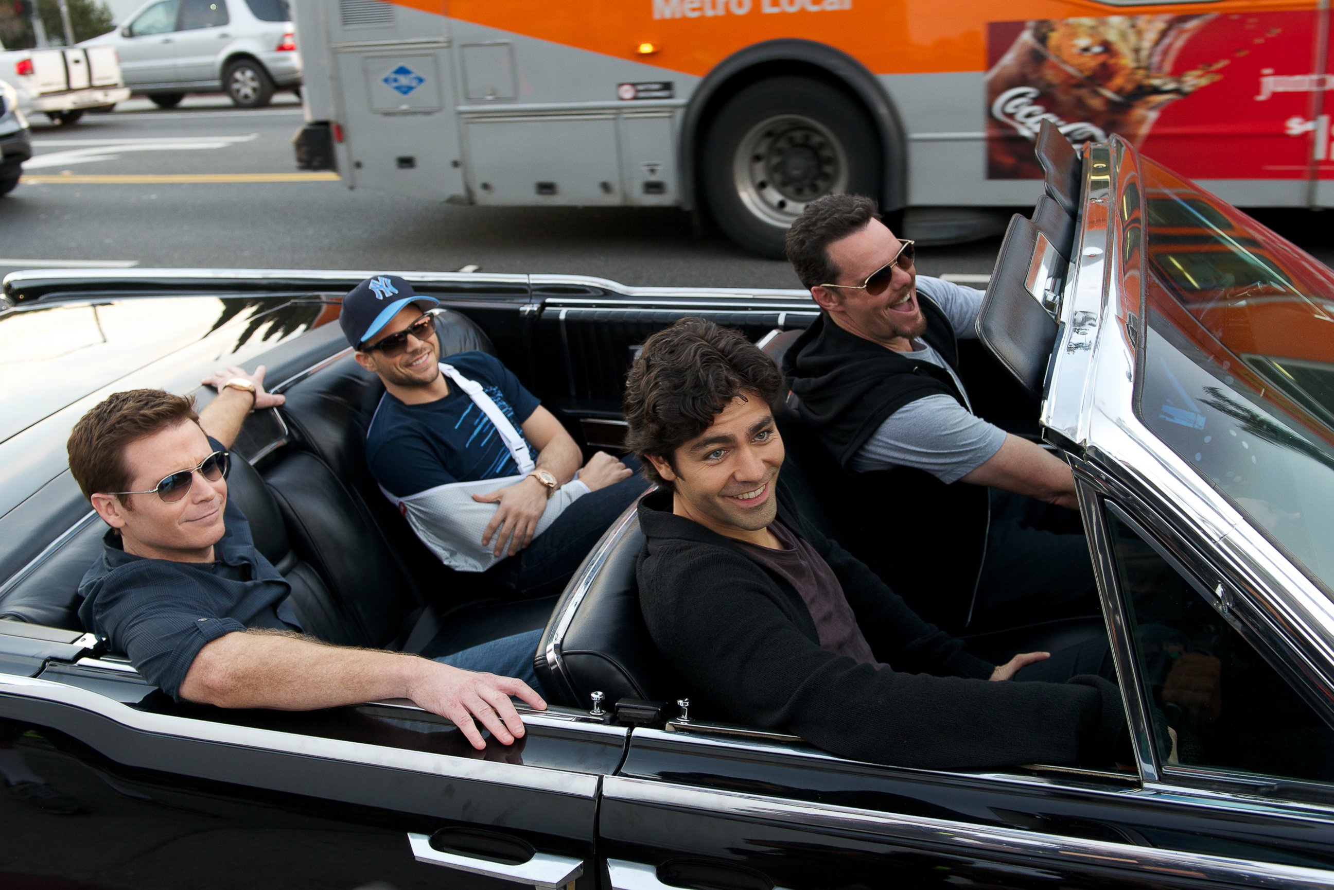 PHOTO: Kevin Connolly, Jerry Ferrara, Adrian Grenier and Kevin Dillon star in "Entourage."