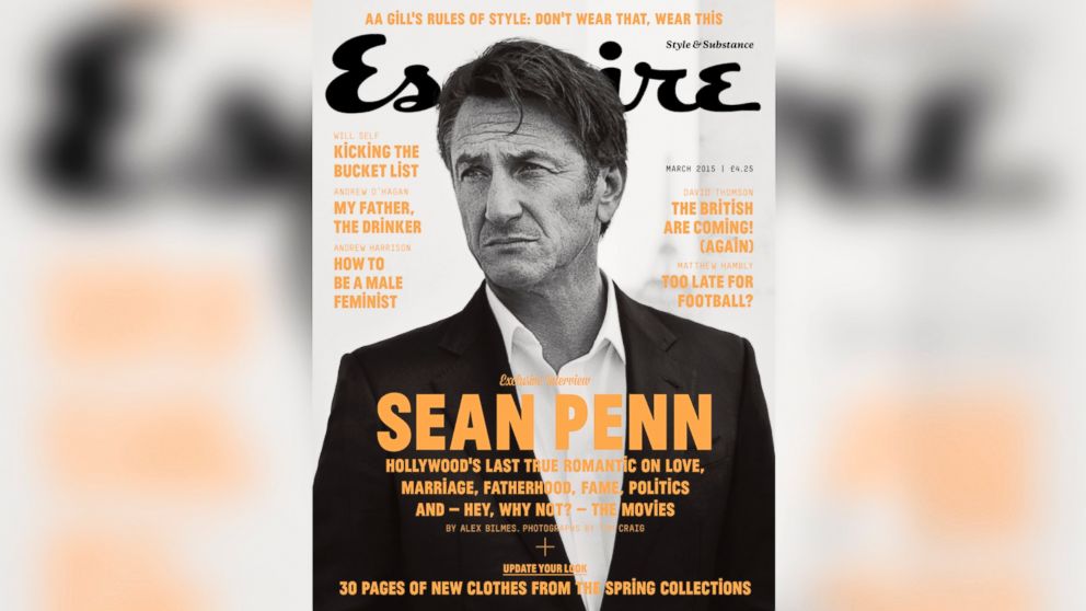 Charlize Theron covers Esquire and talks about Sean Penn