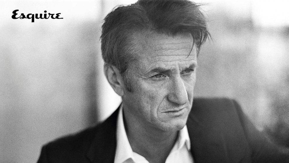 Sean Penn appears in the cover story of the March 2015 edition of Esquire Magazine in the U.K. 