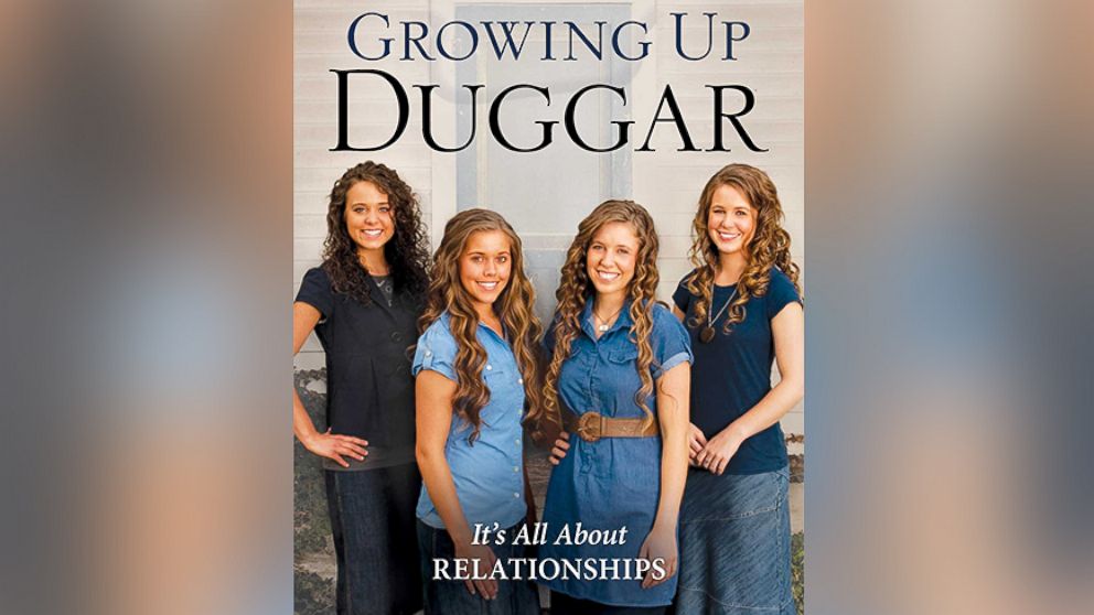 The cover of "Growing up Duggar," by Jinger, Jessa, Jill and Jana Duggar.