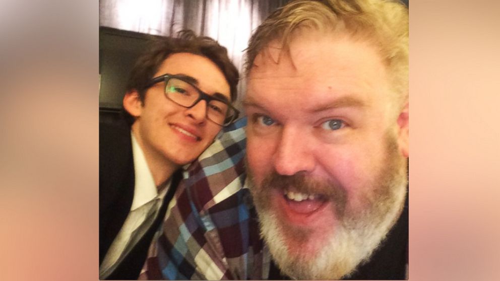 Isaac H Wright Aka Bran Stark Pays Tribute To Beloved Pal Hodor