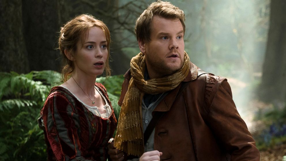 PHOTO: Emily Blunt and James Corden are pictured in a still from "Into the Woods." 