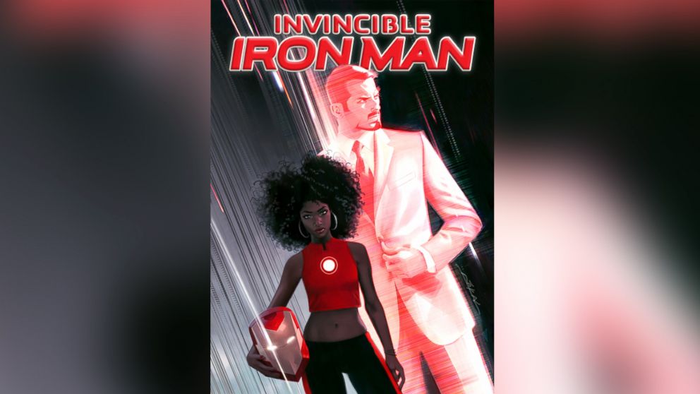 PHOTO: New "Invincible Iron Man" cover shows Riri Williams, who will take over for Tony Stark.
