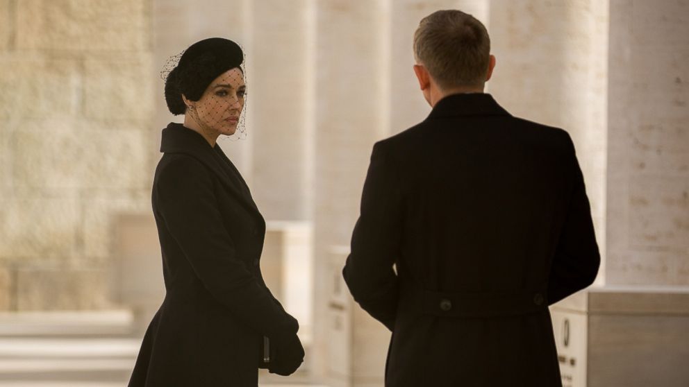 PHOTO: Monica Bellucci and Daniel Craig in the forthcoming James Bond film, "Spectre."