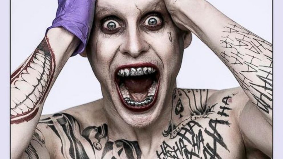 PHOTO: Suicide Squad director, David Ayer, tweeted this image of Jared Leto as the Joker for the upcoming film, April 24, 2015