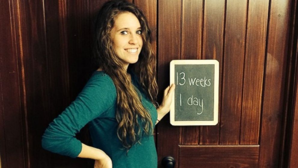 Jill Dillard posted this photo on Sept. 17, 2014 with the caption, "In our second trimester now! "Baby Dilly" is now the size of a fuzzy sweet Georgia peach!"