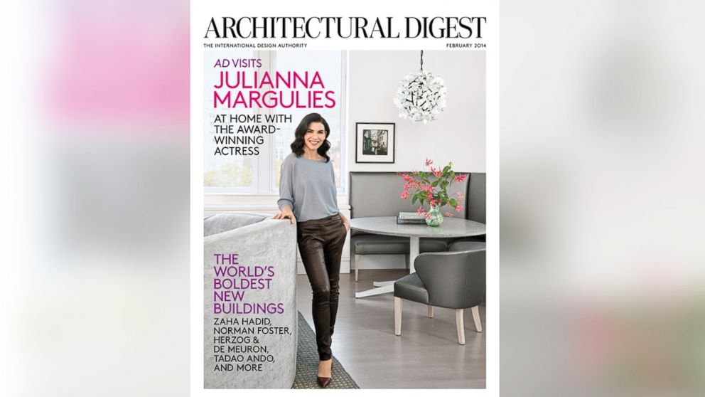 The cover of the Feb. 2014 issue of Architectural Digest. 