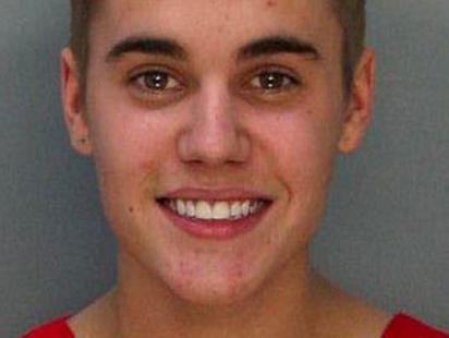 See Justin Biebers Mug Shot
