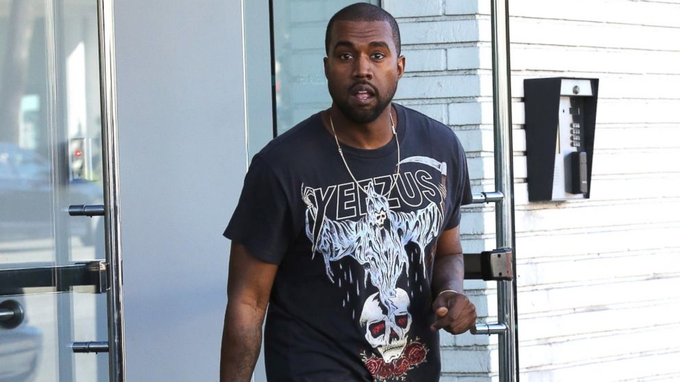 PHOTO: In this file photo, Kanye West is pictured leaving a building after his scuffle, shortly before the police arrived on Jan. 13, 2014 in Beverly Hills, Calif.