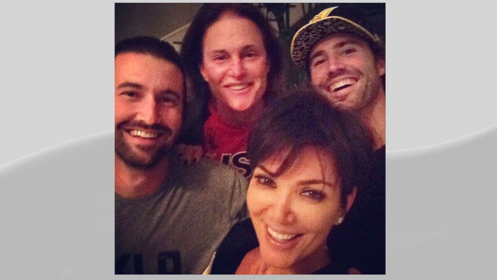 Kris Jenner posted this image to Instagram with caption, "Another amazing night @brodyjenner @sprandoni and Bruceeeeee!!! Too fun I love you guys!!! Best hearts #sorryTMZgotitwrongAGAINLOL," Oct. 10, 2013.