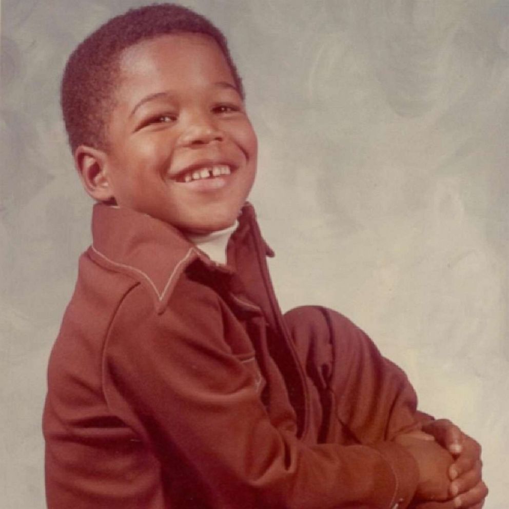 PHOTO: Michael Strahan is seen as a child in this image tweeted by Live! With Kelly and Michael on Nov. 21, 2013. 
