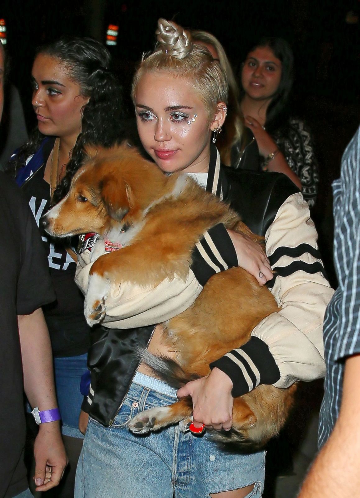 Meet Miley Cyrus' New Dog, Emu Picture Celebs and Their Pets ABC News
