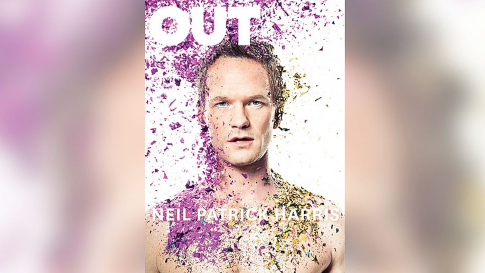 Neil Patrick Harris appears on the cover of Out Magazine's April 2014 issue. 
