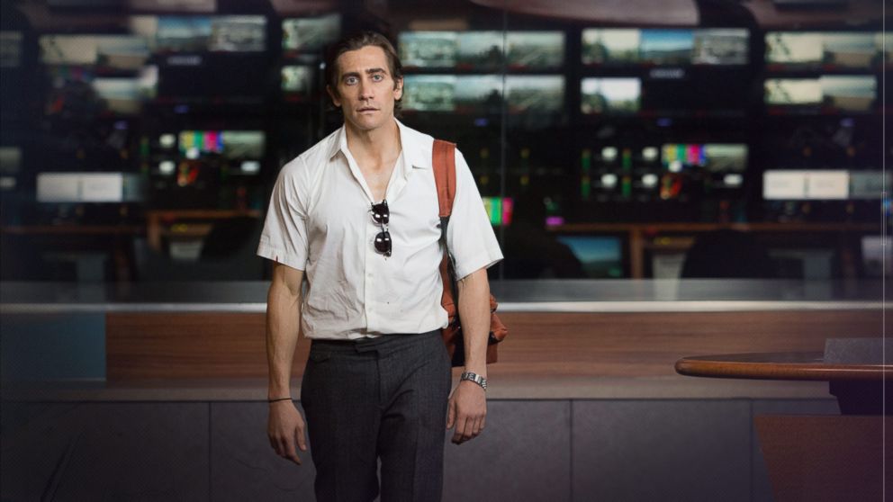 Jake Gyllenhaal is seen in this undated still from the film &quot;Nightcrawler.&quot;