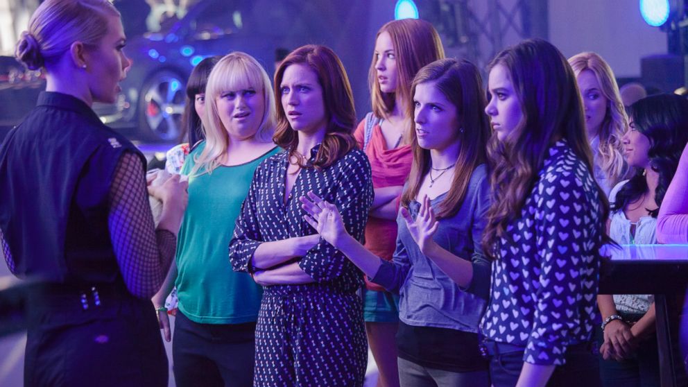 PHOTO: Rebel Wilson, Brittany Snow, Alexis Knapp, Anna Kendrick, and Hailee Steinfeld star in "Pitch Perfect 2."  