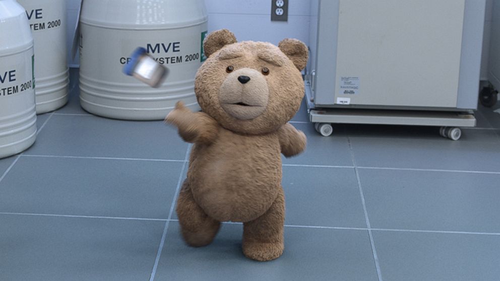 A still from "Ted 2" is pictured. 