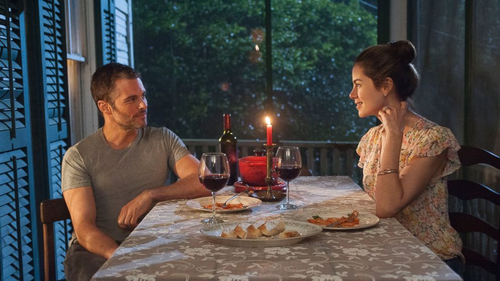 James Marsden and Michelle Monaghan appear in this film still from Relativity Media's The Best of Me.