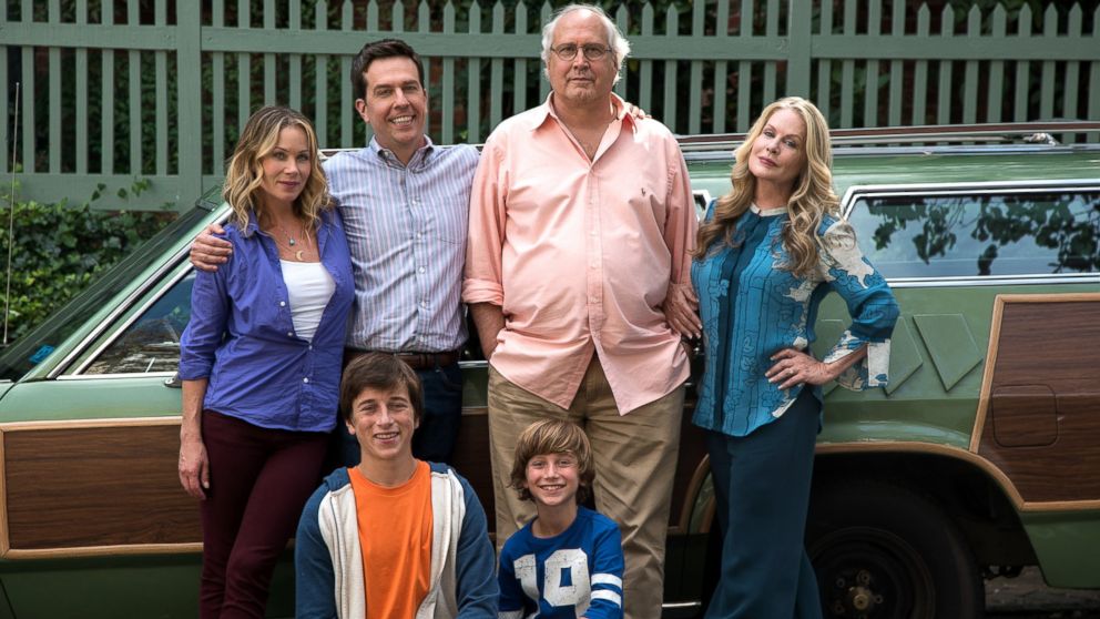 The cast of "Vacation" is pictured. 