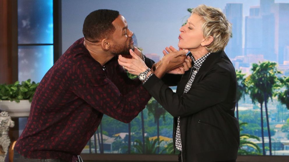 Will Smith appears on "The Ellen DeGeneres Show" on Feb. 24, 2015. 