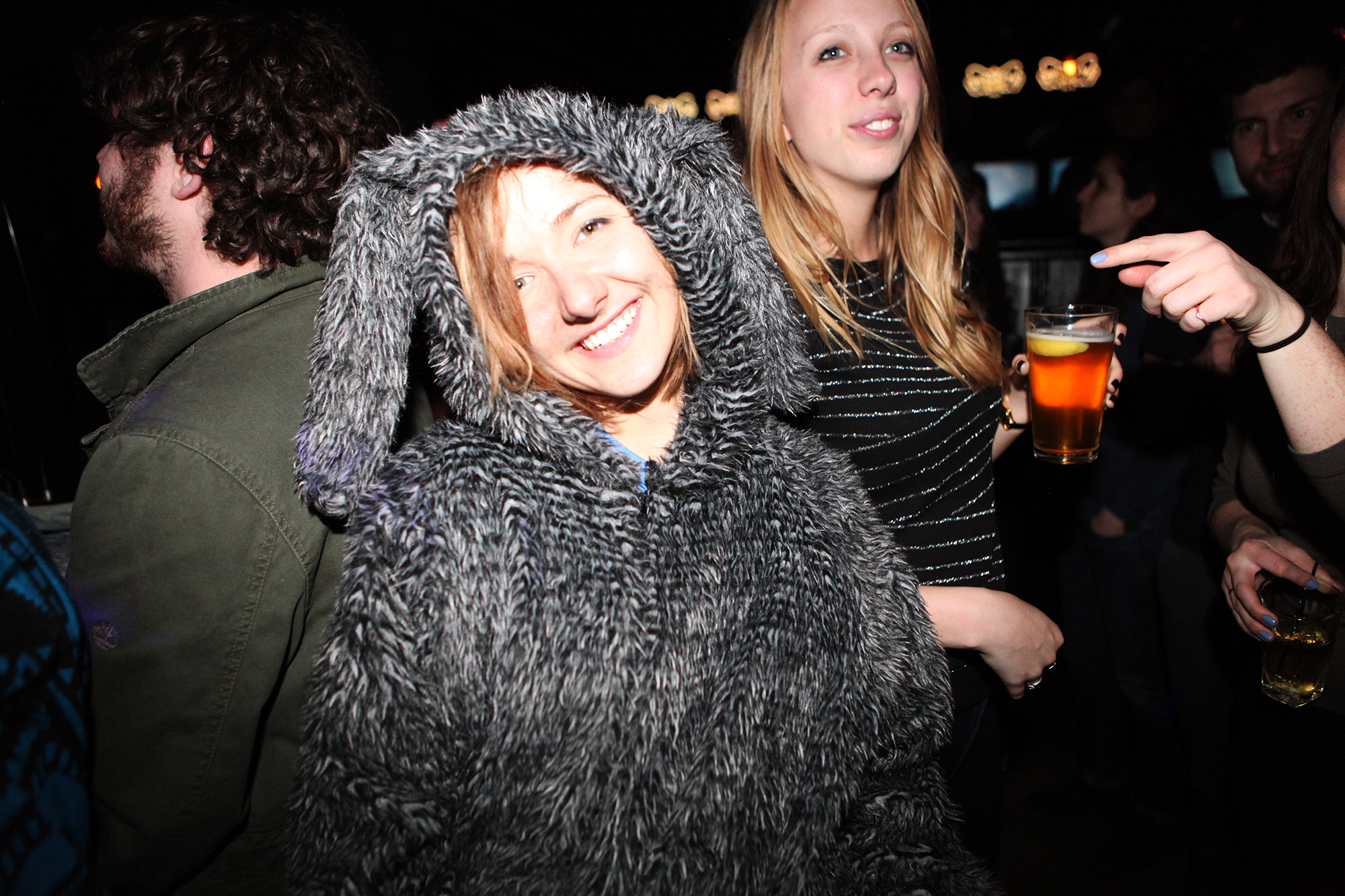 PHOTO: A fan is pictured dressed as Wilfred at Brooklyn Bowl in Brooklyn, N.Y. on Jan. 19, 2015. 