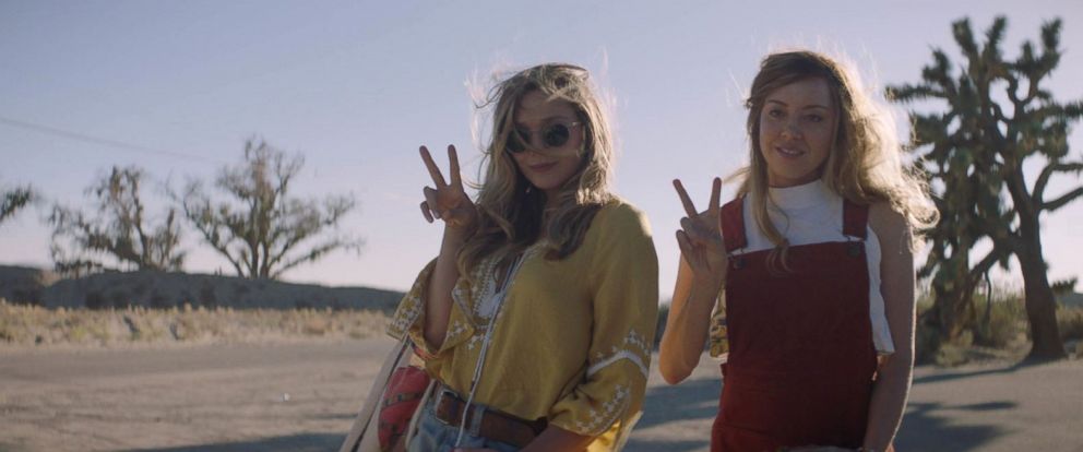 PHOTO: Elizabeth Olsen and Aubrey Plaza in a still from the movie "Ingrid Goes West" (2017).