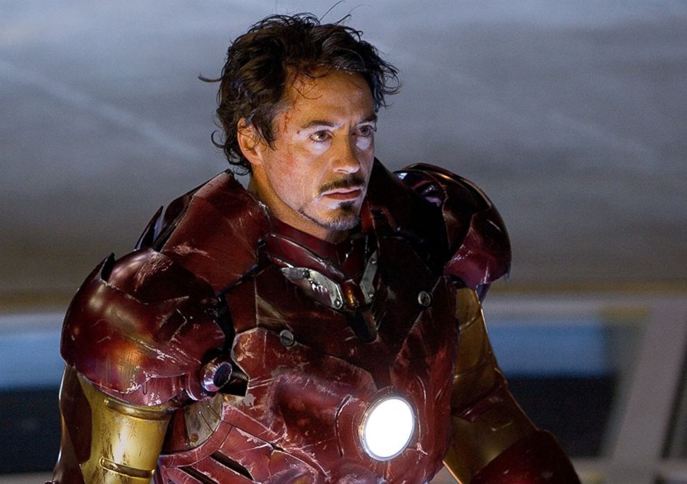 PHOTO: Robert Downey Jr. is pictured as Iron Man in Marvel's 2008 Iron Man. 