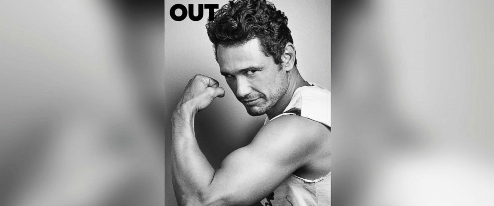 PHOTO: James Franco on the cover of Out Magazine.