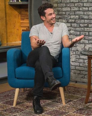 PHOTO: James Franco appears on "Popcorn with Peter Travers" at ABC News studios, Nov. 27, 2017, in New York City.