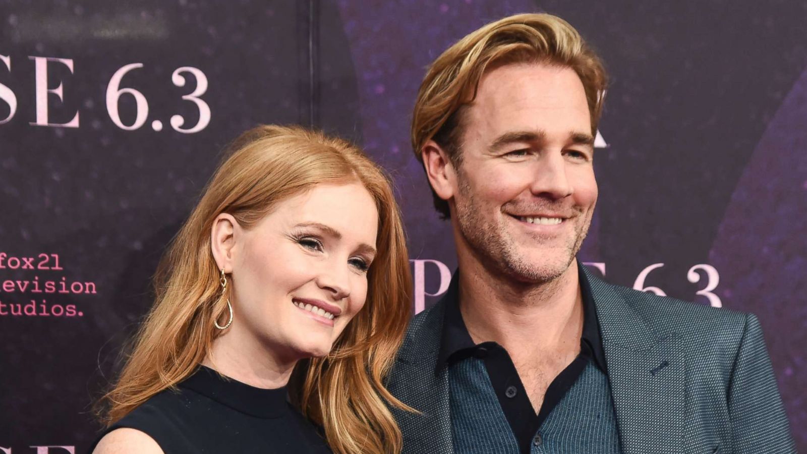 PHOTO: James Van Der Beek with wife Kimberly Brook attend the New York premiere of FX series 'Pose' at Hammerstein Ballroom, May 17, 2018, in New York City.