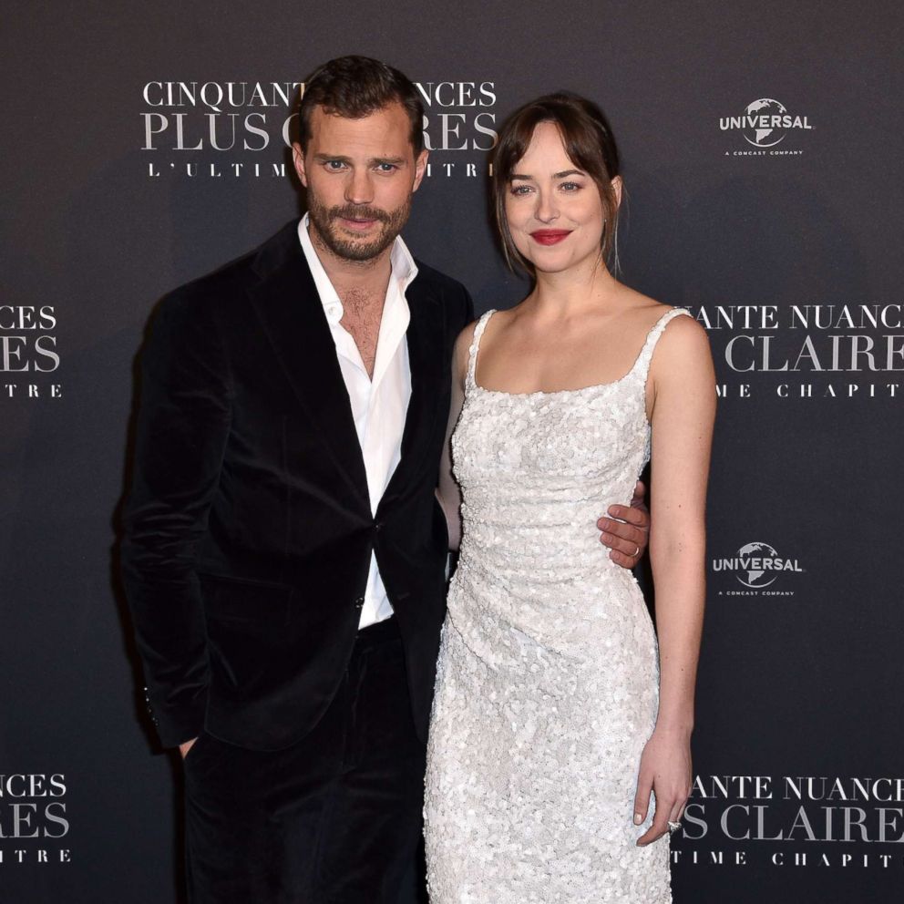 fitted lace wedding dress Red Slip Dakota Johnson Dress Short Prom Dress Fifty Shades Darker – Hoprom main image 1