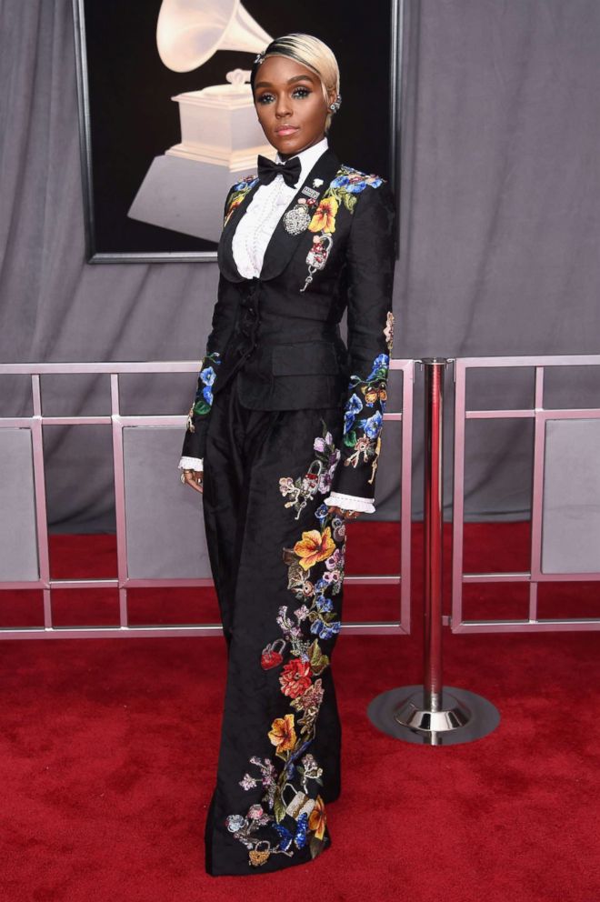 R&B star Janelle Monae brings Time's Up movement to Grammys - ABC News