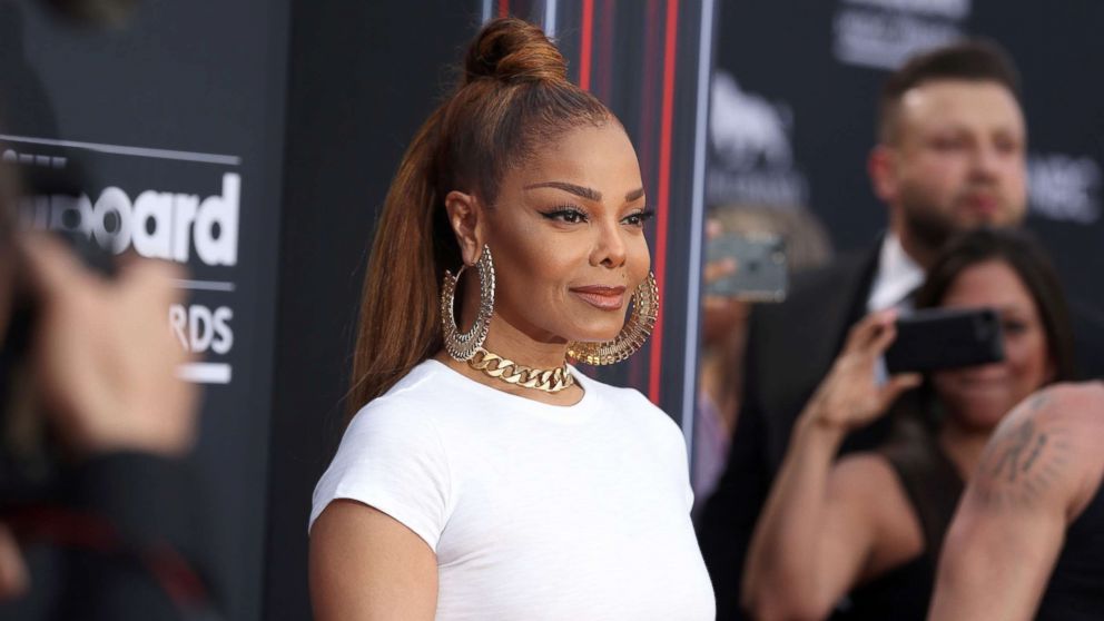 PHOTO: Janet Jackson arrives at the 2018 Billboard Music Awards, May 20, 2018, in Las Vegas.