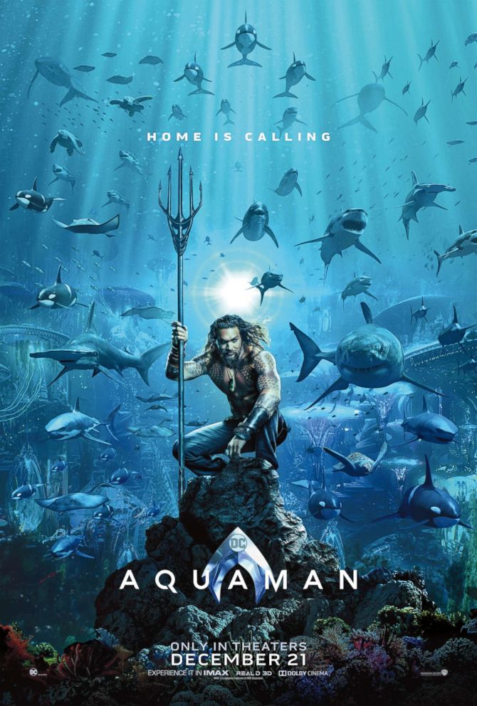 PHOTO: Warner Bros. Pictures Presents a Safran Company Production, a James Wan Film, "Aquaman," set to hit theaters beginning Dec. 21, 2018.