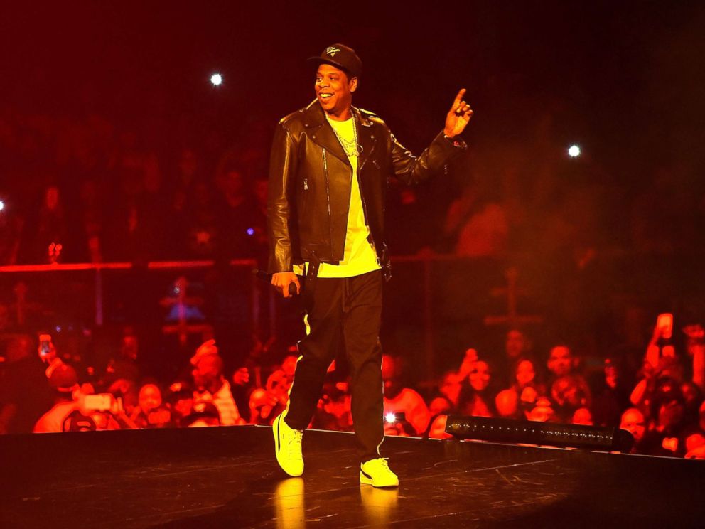 PHOTO: Jay-Z performs onstage during his 4:44 tour at Barclays Center of Brooklyn, Nov. 26, 2017, in New York City.  