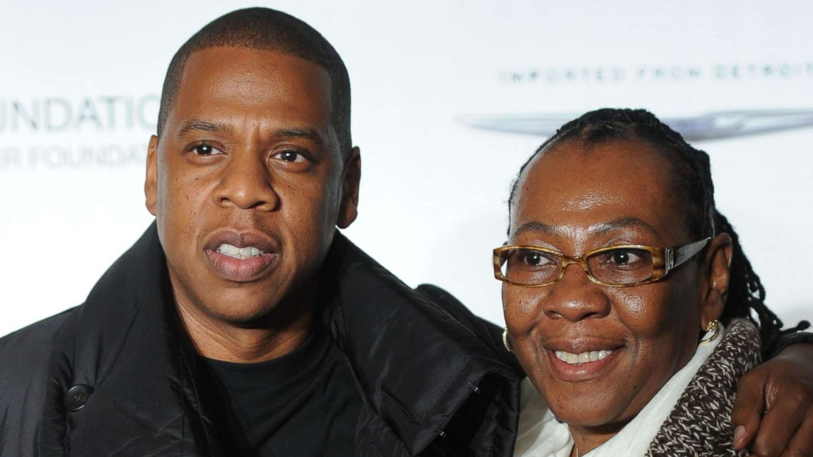 PHOTO: Jay-Z poses with his mother, Gloria Carter during an evening of "Making The Ordinary Extraordinary" at Pier 54, Sept. 29, 2011, in New York City.