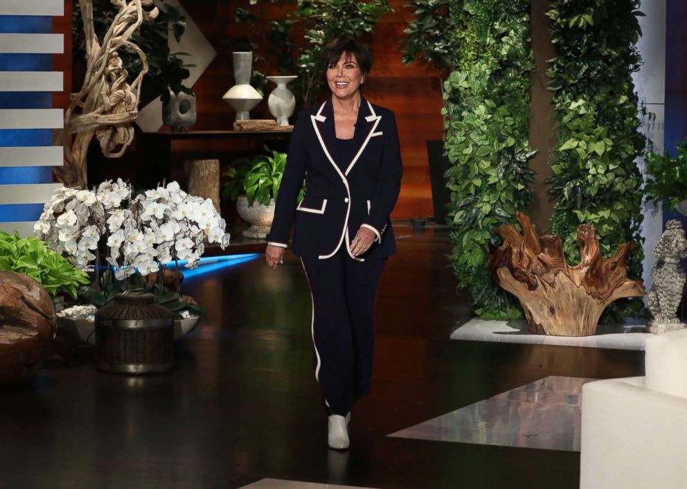 PHOTO: Kris Jenner appears on The Ellen DeGeneres Show in Burbank, Calif.