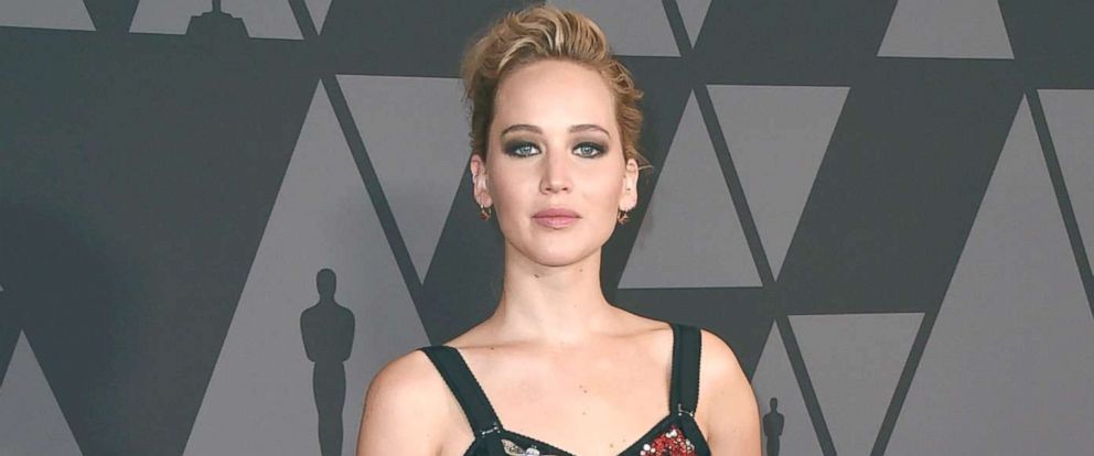 PHOTO: Jennifer Lawrence arrives at the 9th annual Governors Awards at the Dolby Ballroom, Nov. 11, 2017, in Los Angeles.