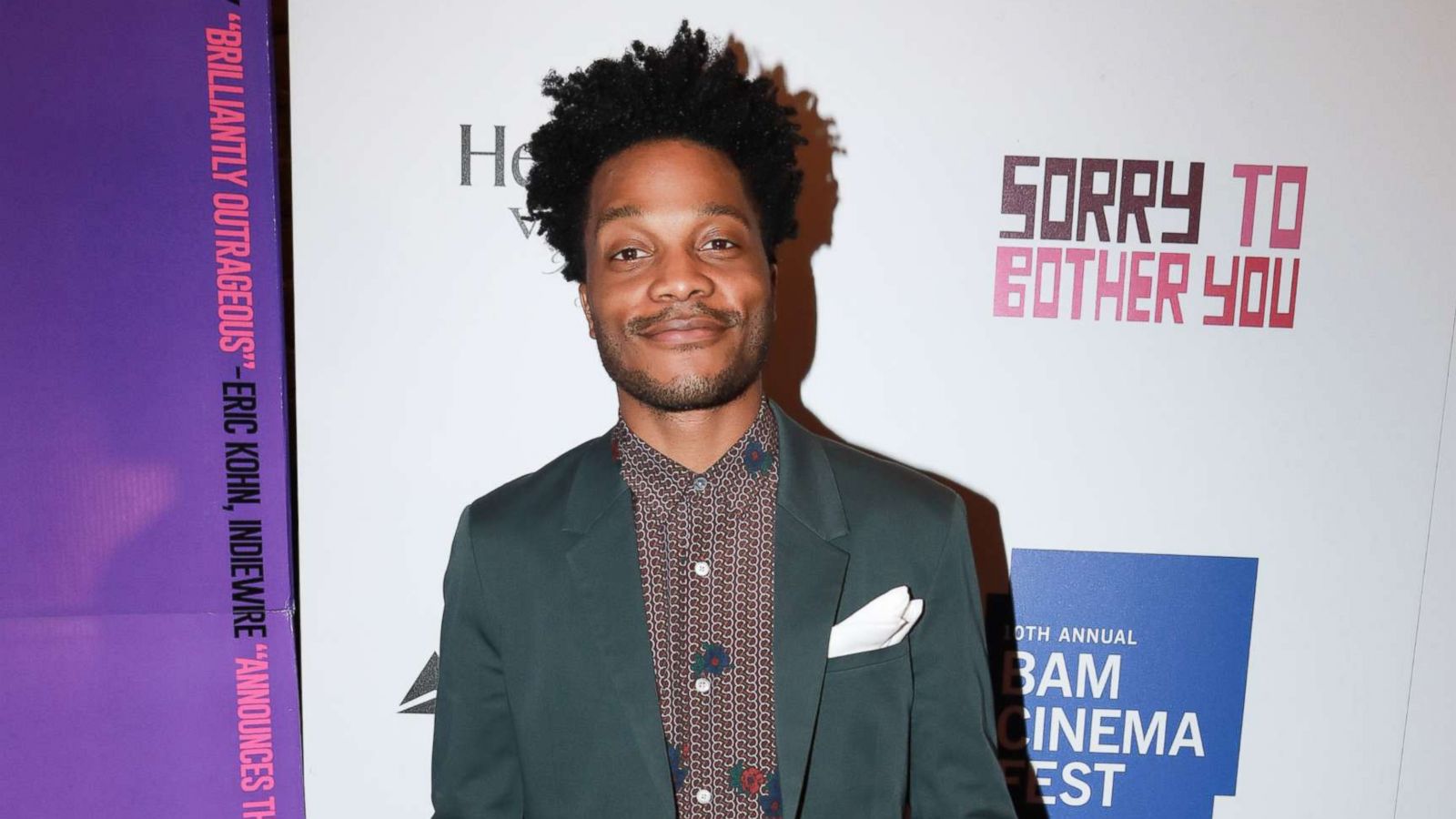 PHOTO: Jermaine Fowler during the 10th Annual BAMcinemaFest Opening Night Premiere Of "Sorry To Bother You" at BAM Harvey Theater, June 20, 2018, in New York.