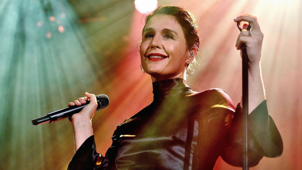 Jessie Ware performs on stage at Islington Assembly Hall, Sept. 4, 2017 in London. 