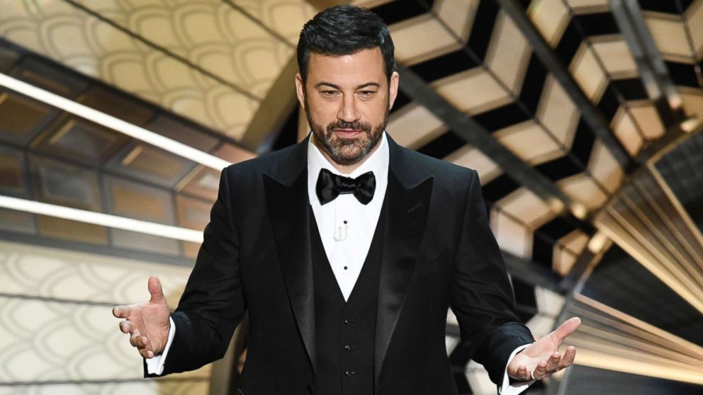 PHOTO: Host Jimmy Kimmel onstage during the 89th Annual Academy Awards at Hollywood & Highland Center, Feb. 26, 2017, in Hollywood, Calif.