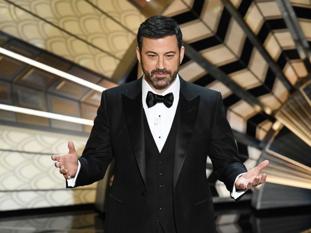 PHOTO: Host Jimmy Kimmel onstage during the 89th Annual Academy Awards at Hollywood & Highland Center, Feb. 26, 2017, in Hollywood, Calif.