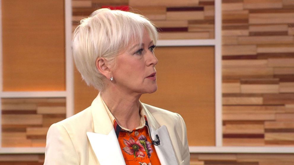 PHOTO: Joanna Coles, former editor in chief of Cosmopolitan magazine, talks about her new book "Love Rules."
