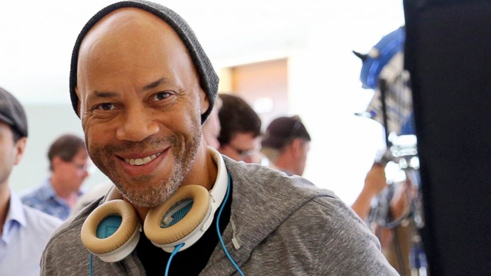 Director John Ridley on the set of "American Crime."