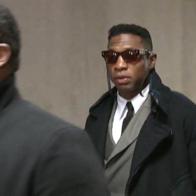 The actor entered criminal court early Wednesday in a long black coat and sunglasses accompanied by his girlfriend, actress Meagan Good, and his defense attorney, Priya Chaudhry.