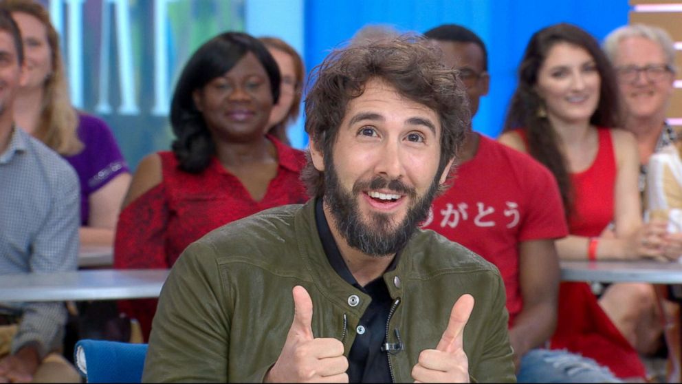 PHOTO: Josh Groban appears on "Good Morning America," July 2, 2018.