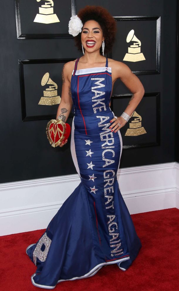 joy villa grammy dress 2017