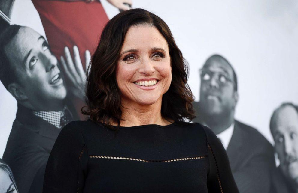 PHOTO: Julia Louis-Dreyfus, a cast member in the HBO series "Veep," poses at an Emmy For Your Consideration event for the show at the Television Academy in Los Angeles, May 25, 2017.
