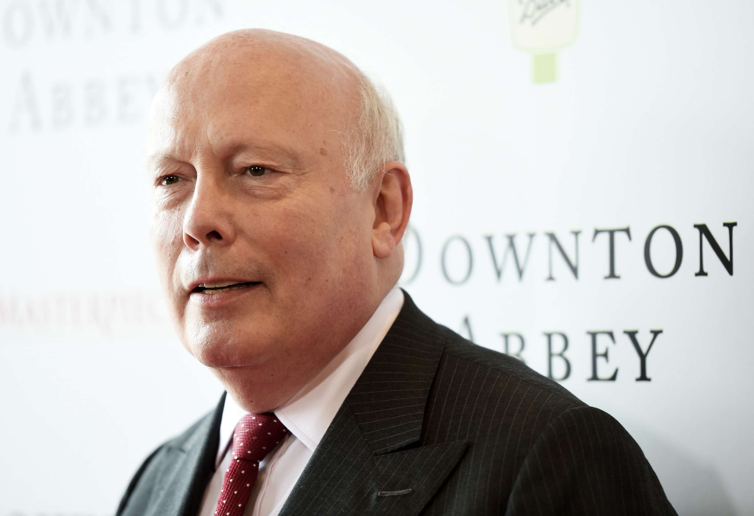 PHOTO: Writer Julian Fellowes arrives at an event at the Writers Guild Theater on June 6, 2015 in Beverly Hills, Calif.