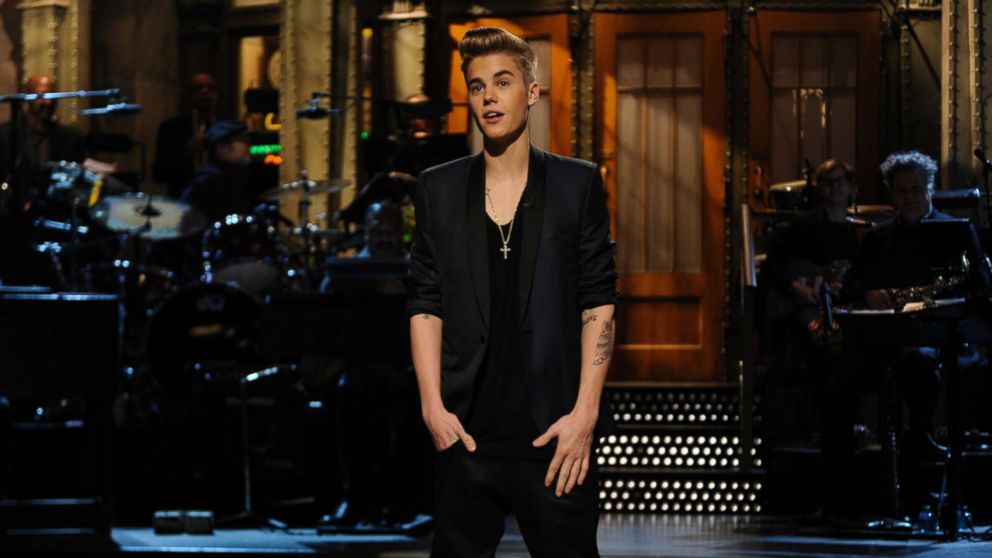PHOTO: Justin Beiber hosts "Saturday Night Live," Feb. 9, 2013.